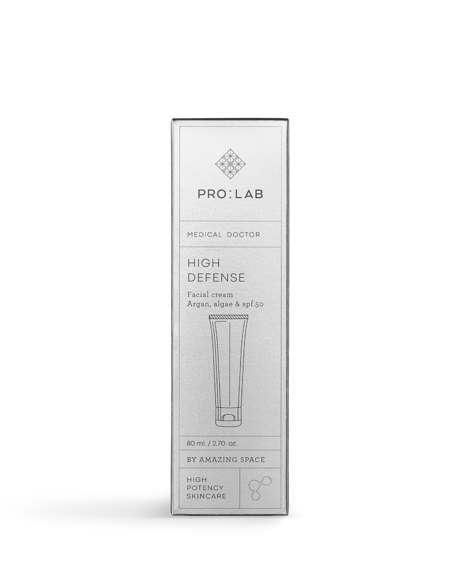 PRO:LAB – HIGH DEFENSE – FACIAL CREAM SPF. 50 (80ML)