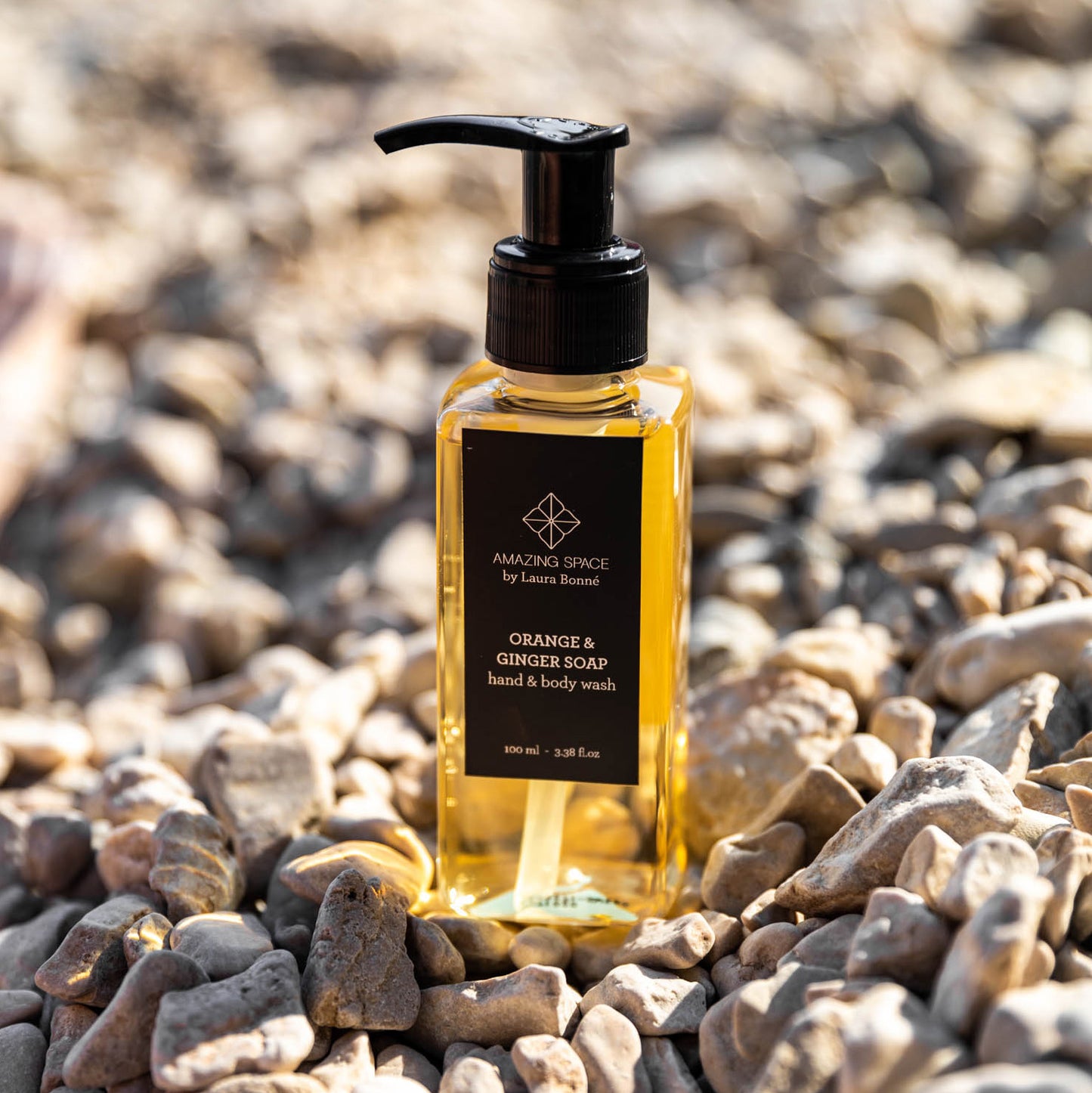 Orange & Ginger Soap - Hand & body wash 100ml.